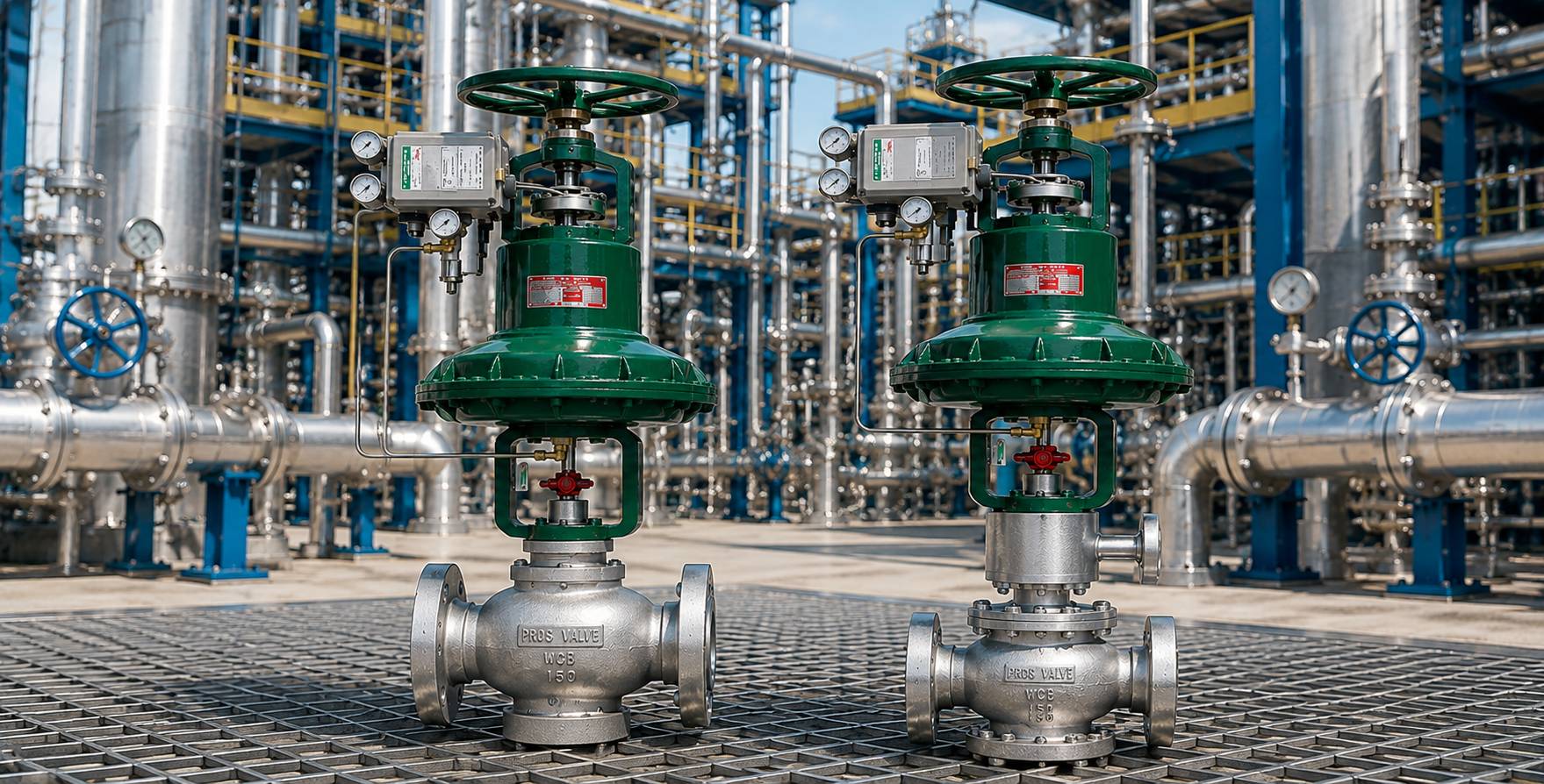 Combined Pressure Reducing Cum De-Superheating (PRDS) Valve