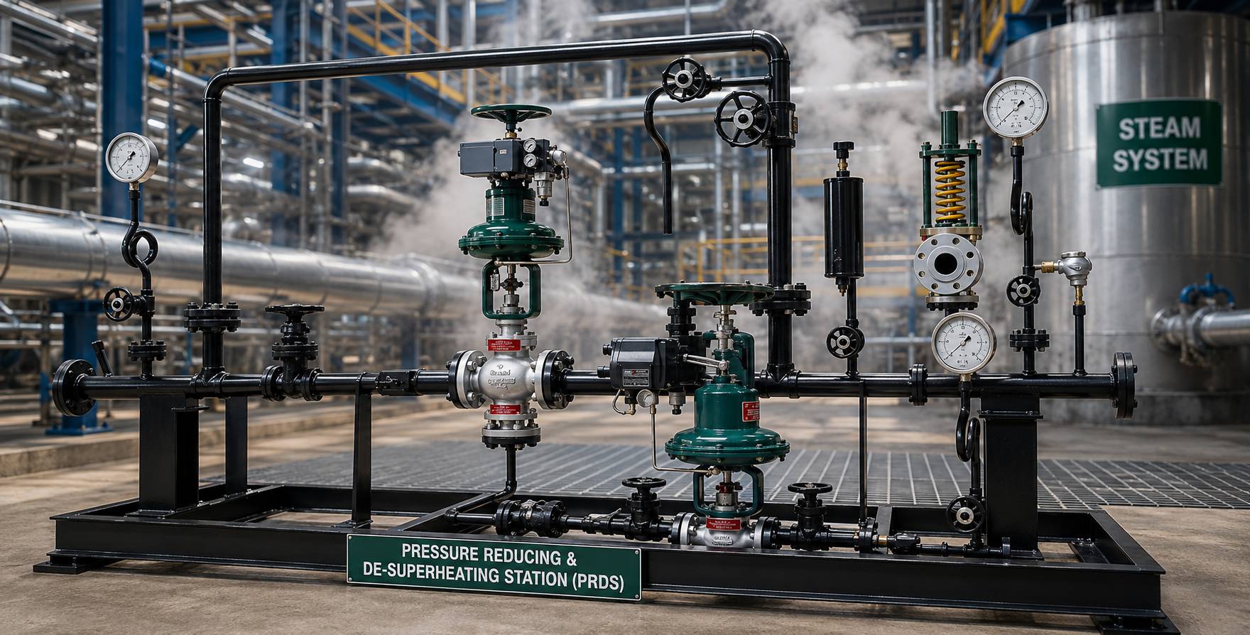 Pressure Reducing & De-Superheating Stations