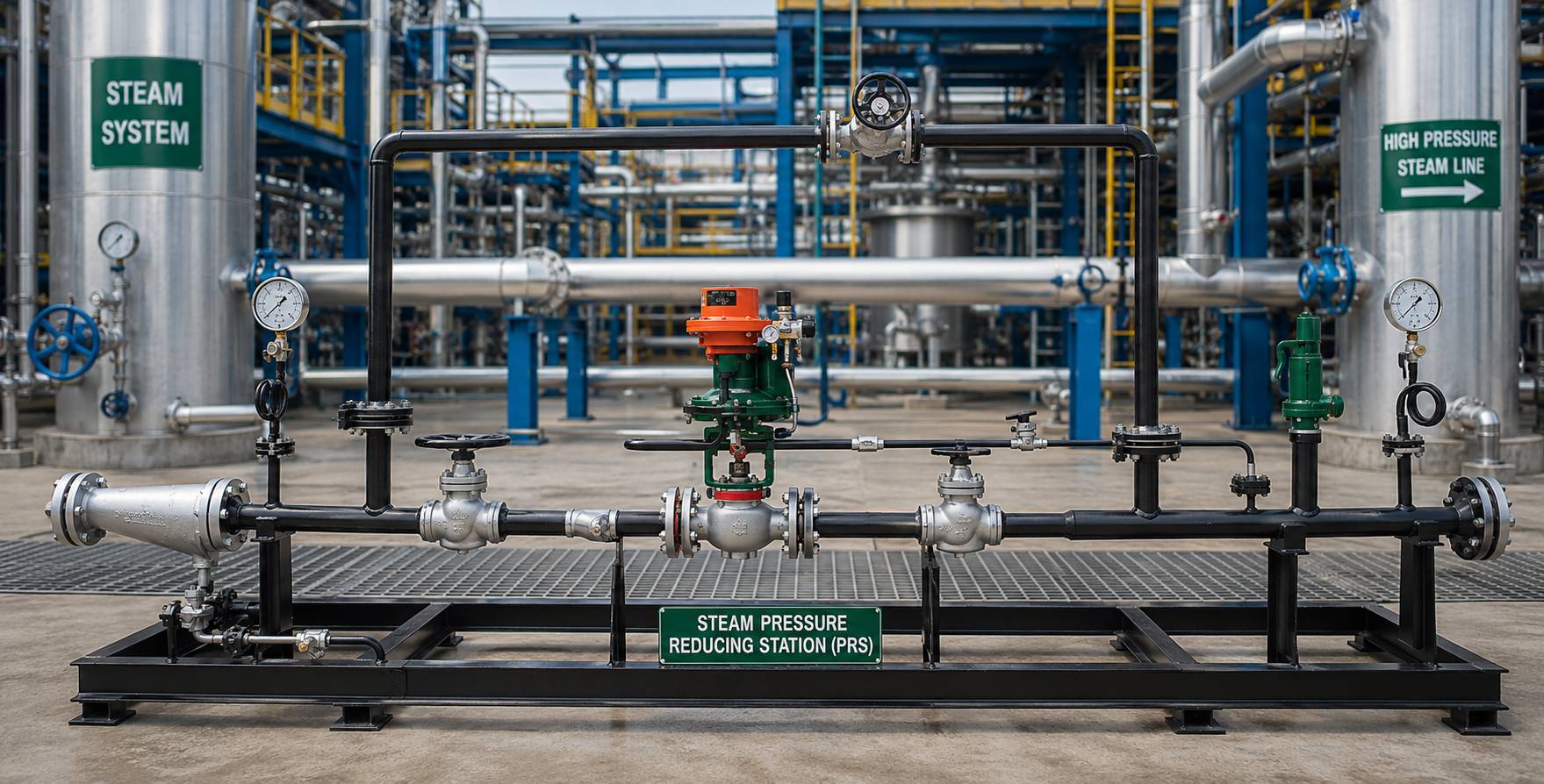 Steam Pressure Reducing Stations (PRS)