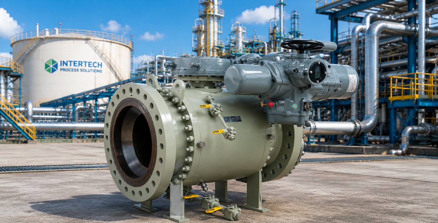Trunion Mounted Ball Valve