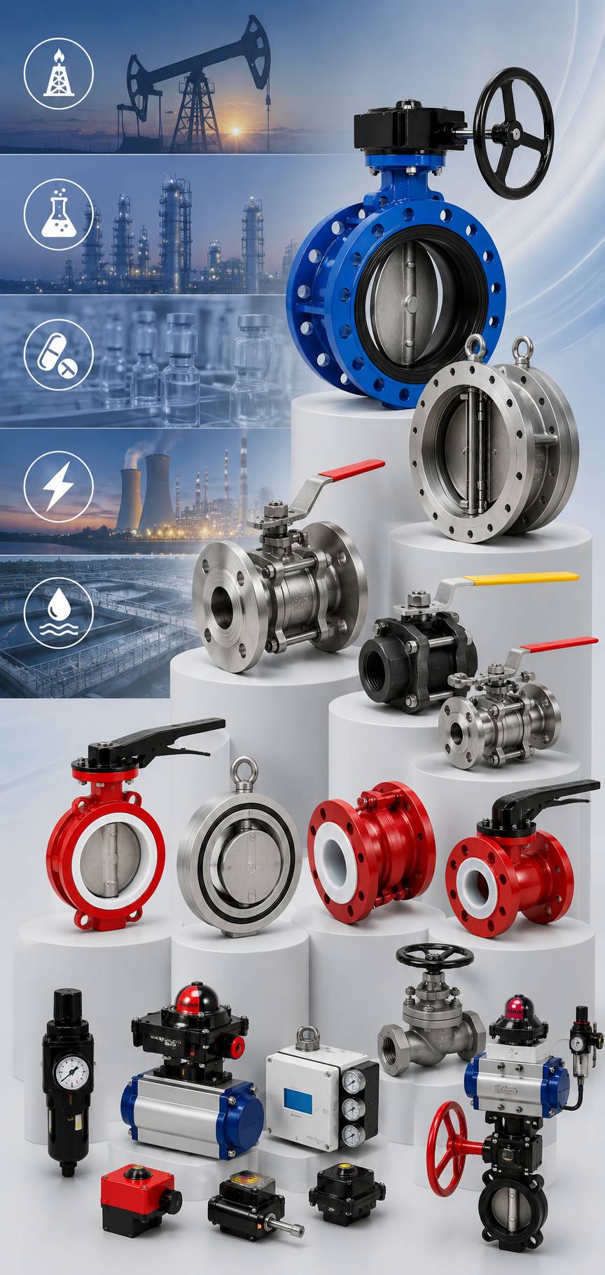 range of products